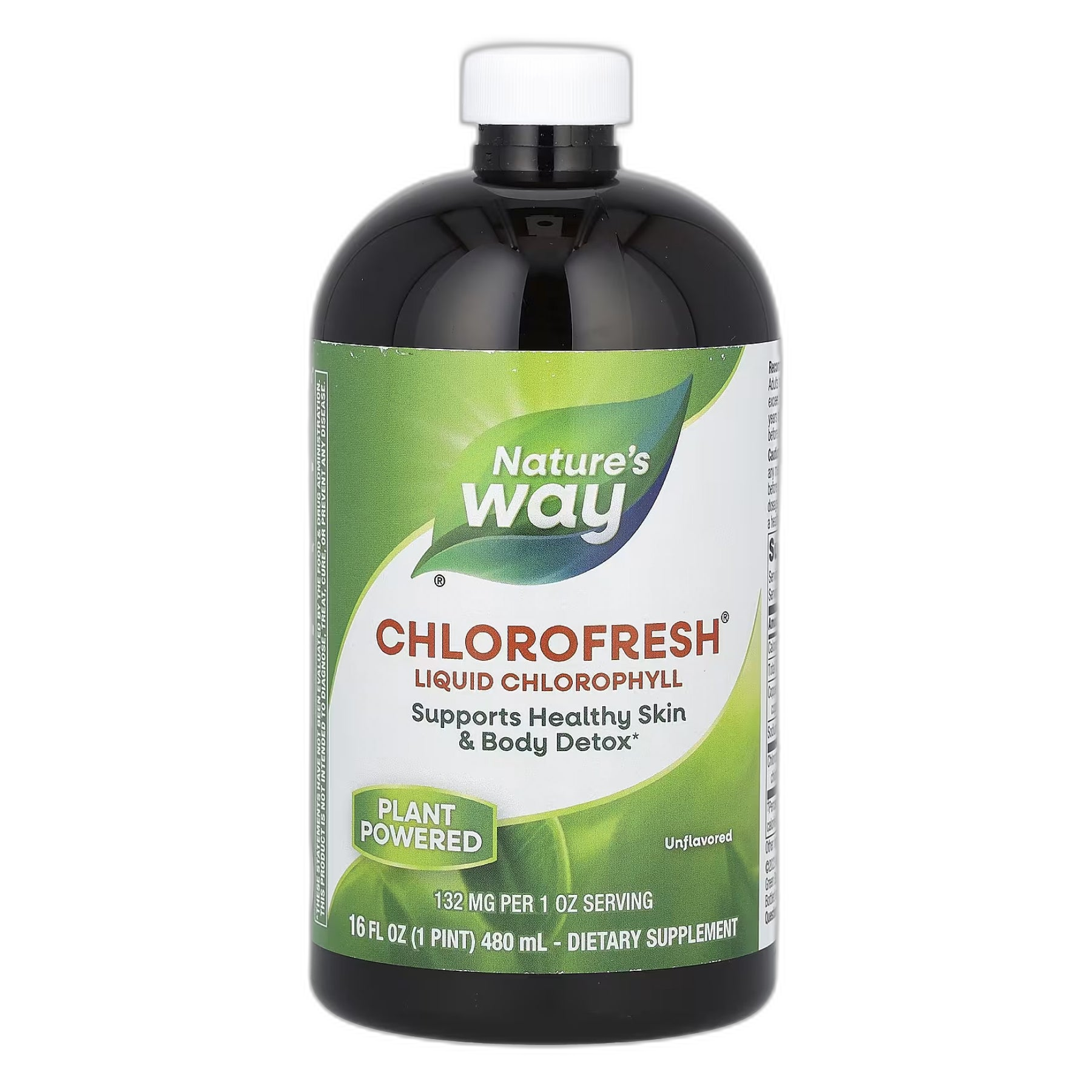 Хлорофрэш® рідкий - 16 oz Без смаку - Nature's Way