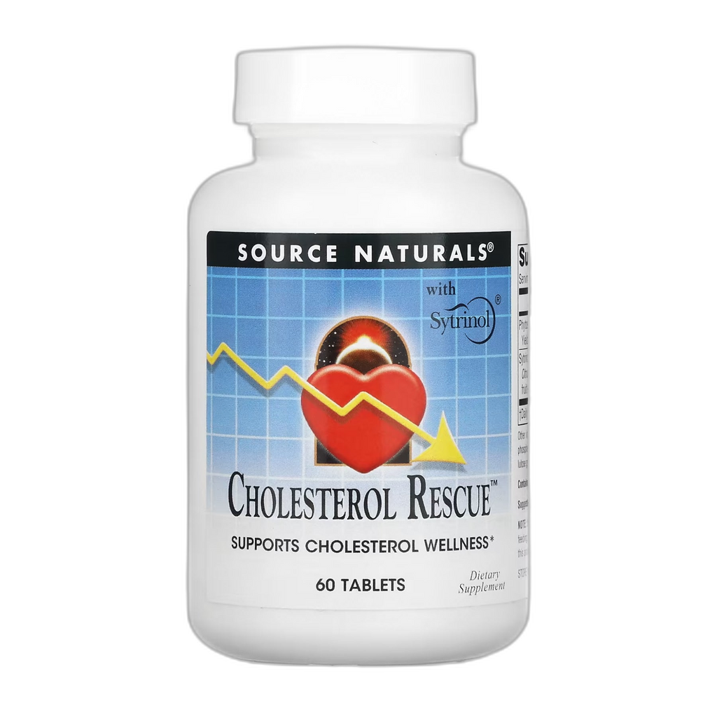 Холестерин Рескуе™ 604 мг - 60 таблеток - Source Naturals