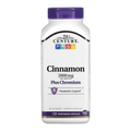 Cinnamon плюс Хром - 120 капсул - 21st Century