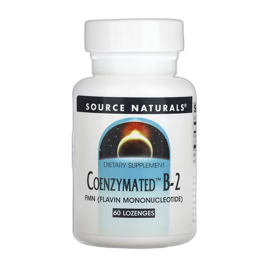Коензиматед™ B-2 25 мг М'ята перцева - 60 Льодяники - Source Naturals