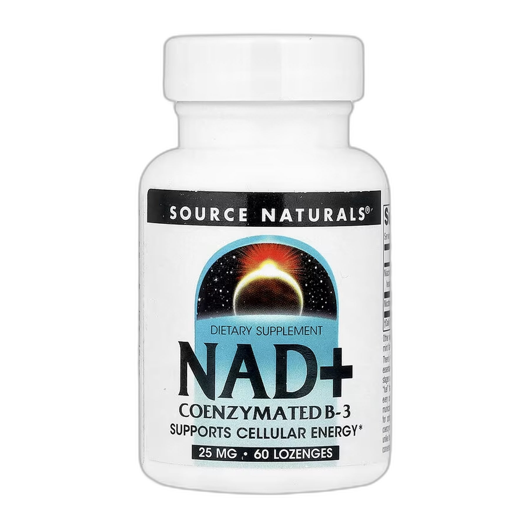 Коензиматед™ B-3 25 мг М'ята перцева - 60 Льодяники - Source Naturals