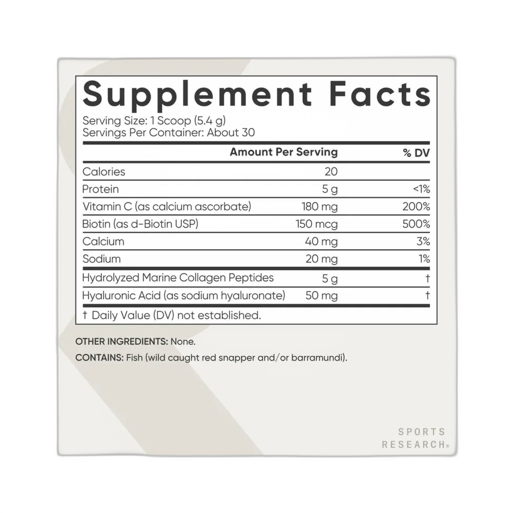 Колаген Краса комплекс - 164 г Без смаку - Sport Research
