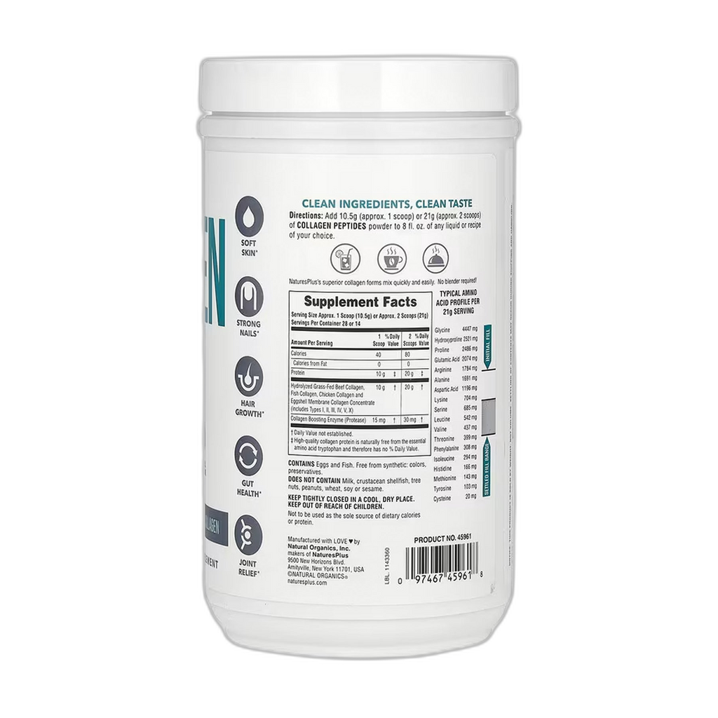 Колагенові пептиди порошок - 294 г - Nature's Plus