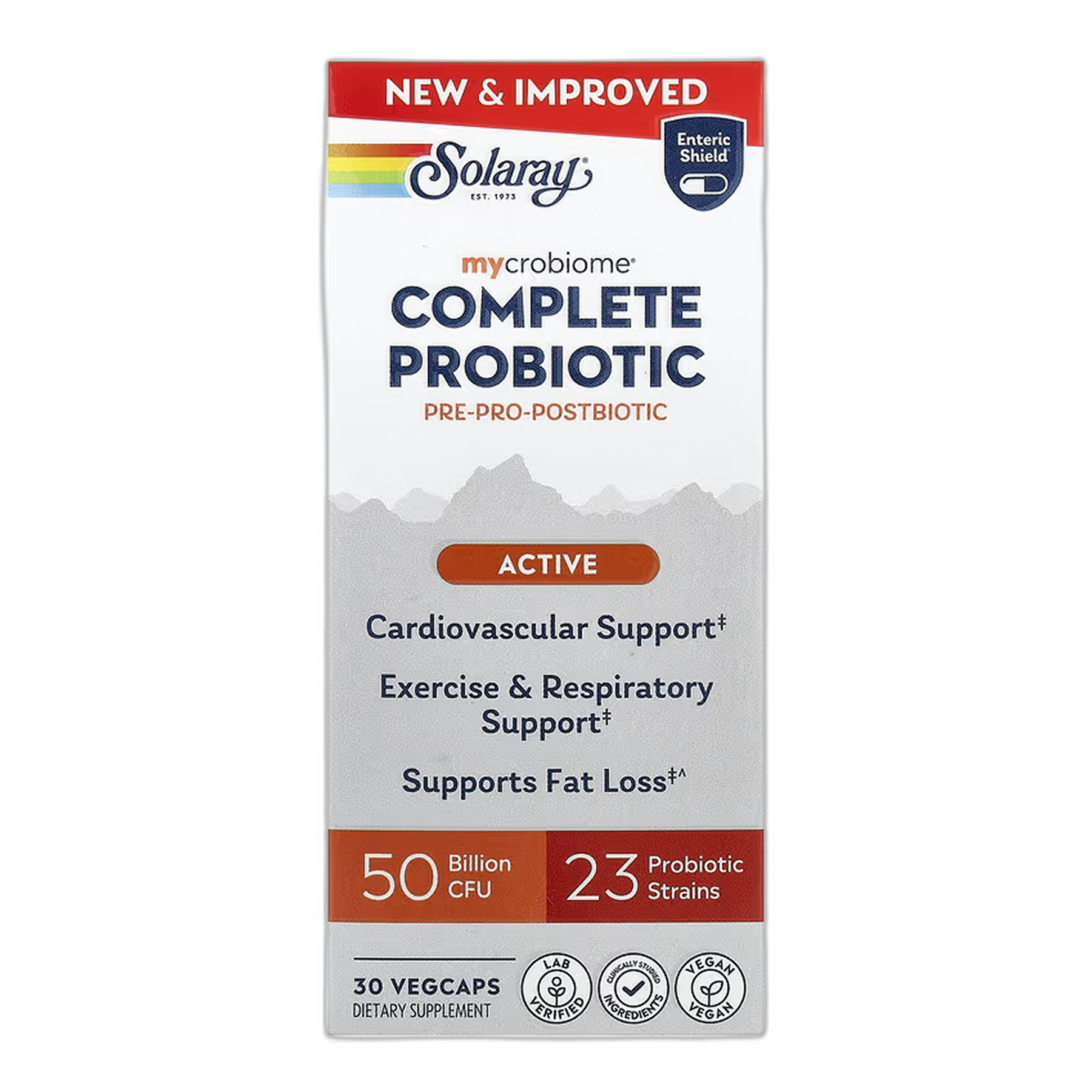 Complete Пробіотик Active - 30 капсул - Solaray