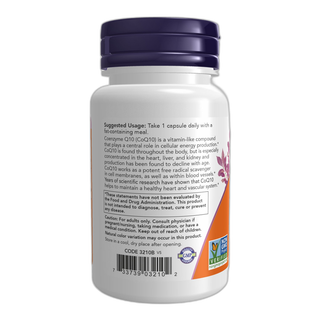 Коензим Q10 100 мг - - Now Foods