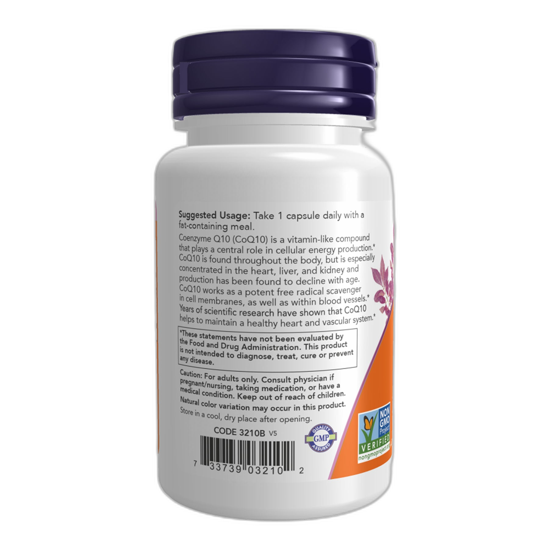 Коензим Q10 100 мг - - Now Foods