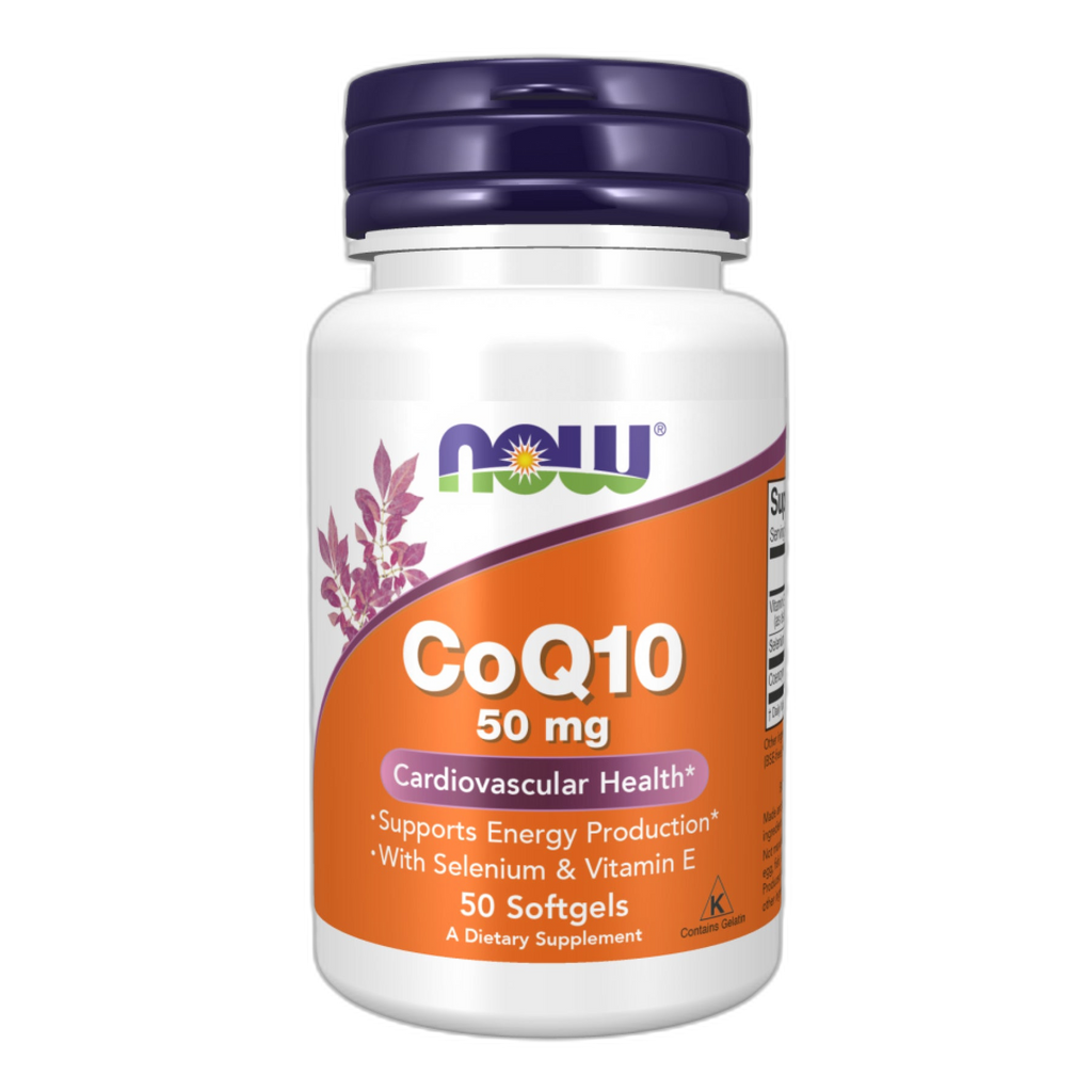 Коензим Q10 50 мг - 50 капсул - Now Foods