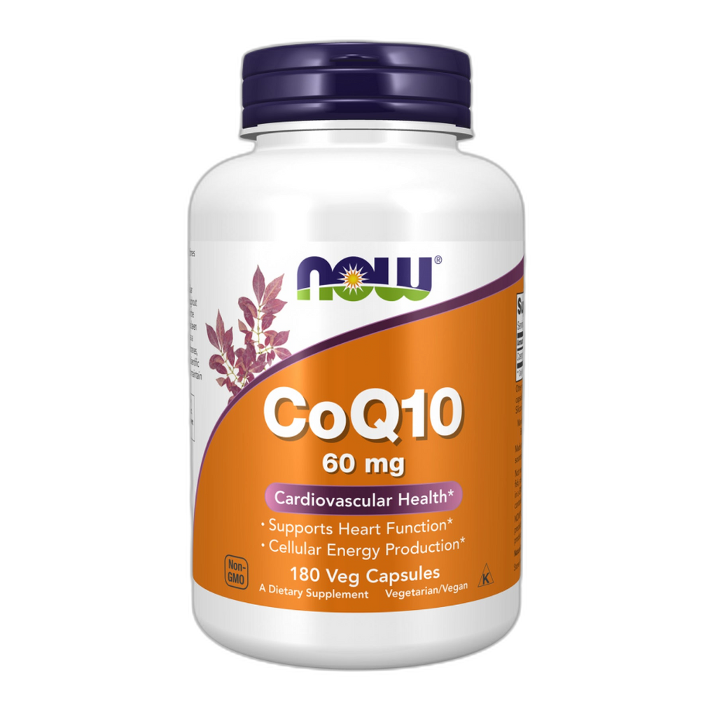 Коензим Q10 60 мг - 180 капсул - Now Foods