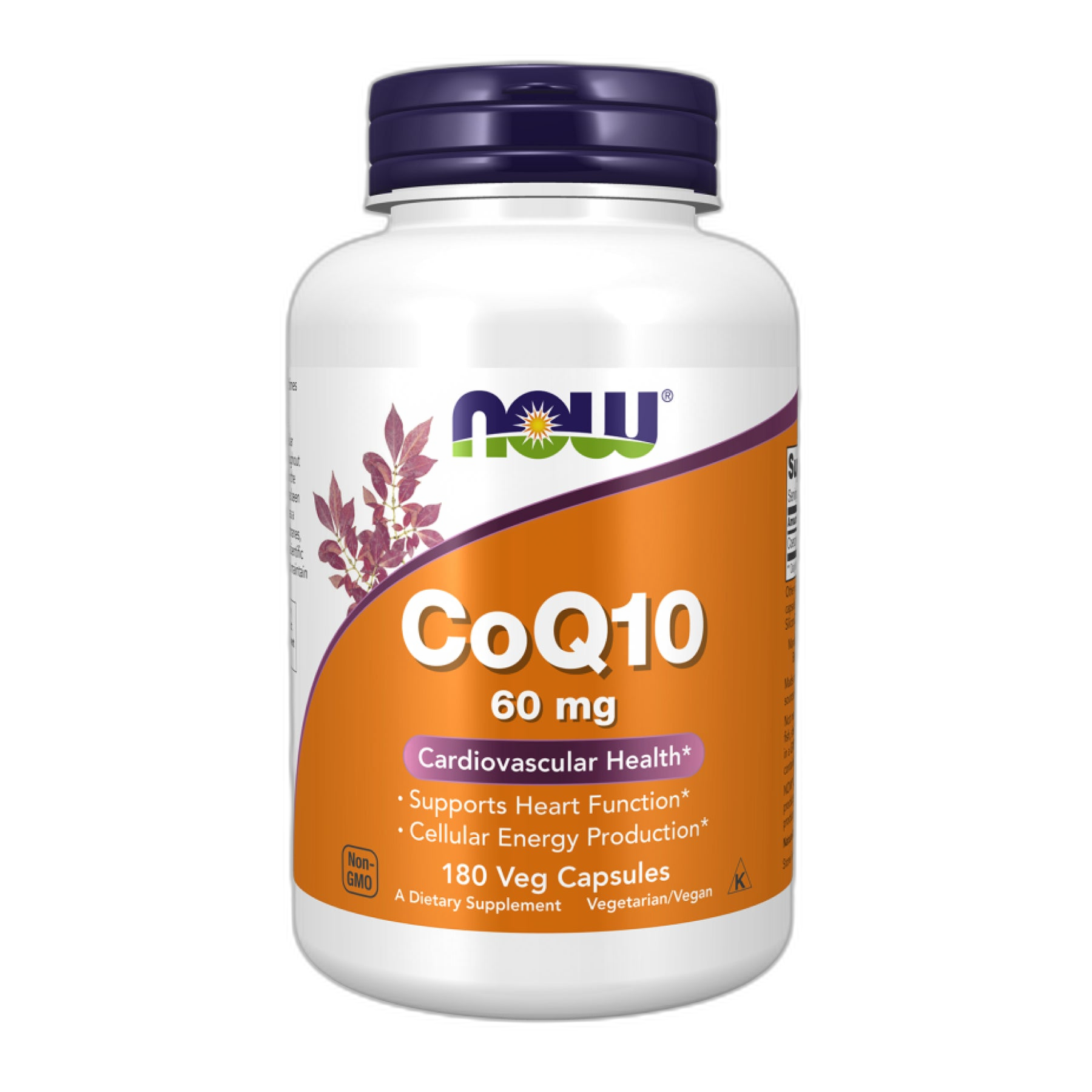 Коензим Q10 60 мг - 180 капсул - Now Foods