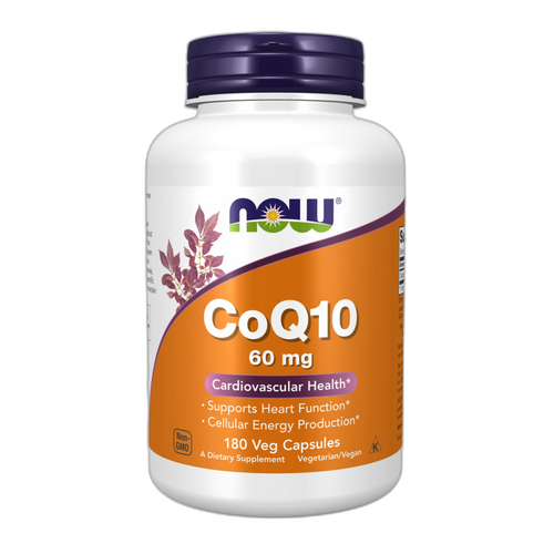 Коензим Q10 60 мг - 180 капсул - Now Foods