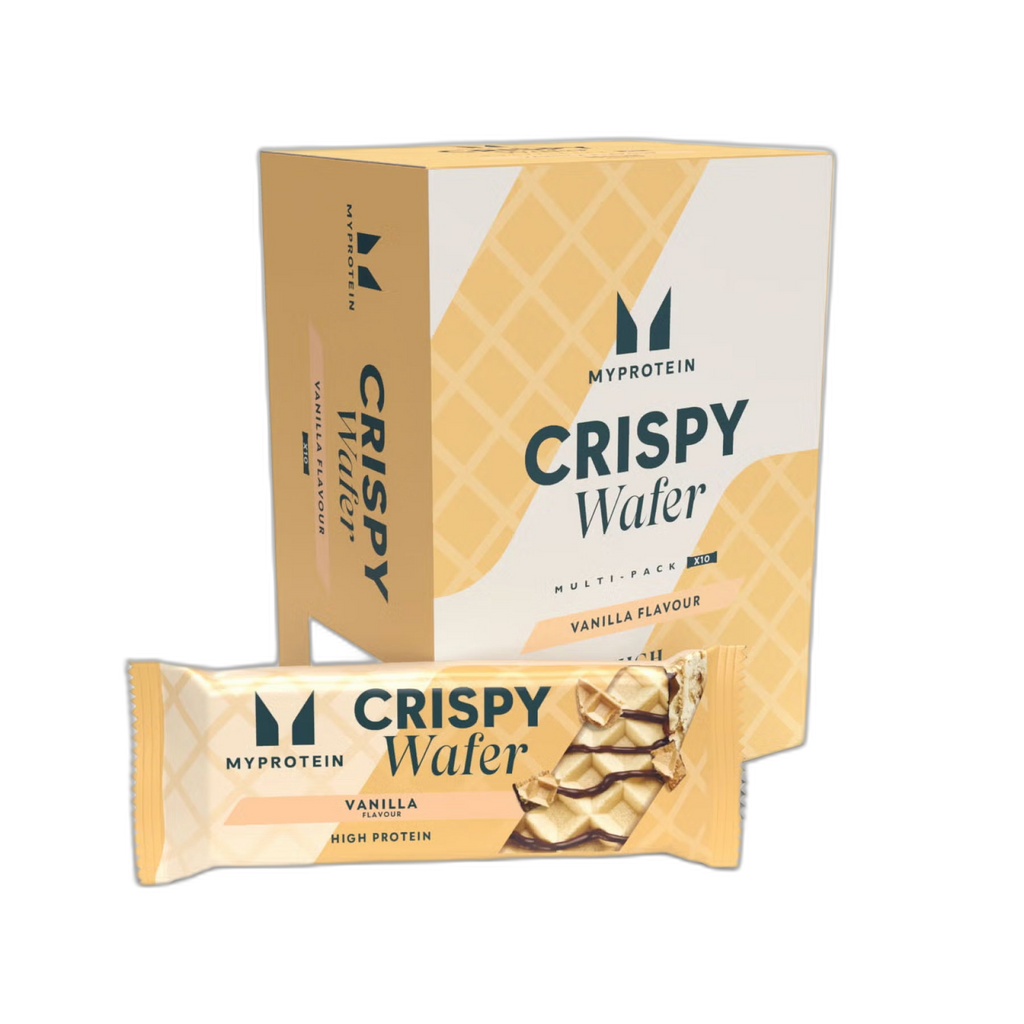 Crispy Wafer вафлі ванільні - 10x40 г - Myprotein