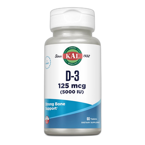 D3 125 мкг - 60 таблеток - KAL