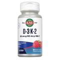 D3 та K2 25 мкг - 60 таблеток Распберри - KAL