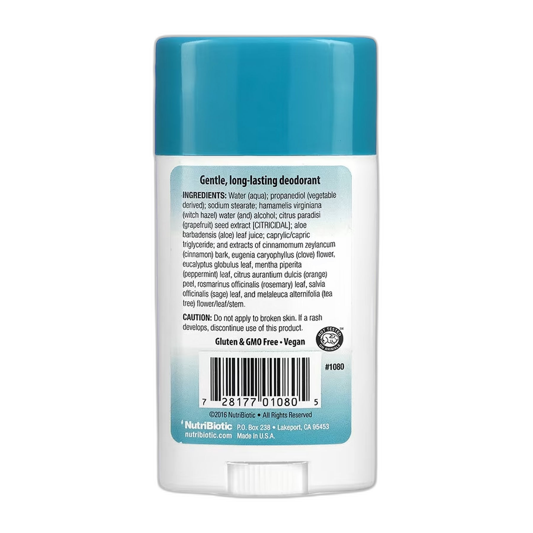 Deodoran - 75g Tea Tree - Nutribiotic