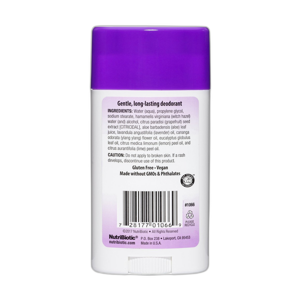 Deodorant - 75g Lavender - Nutribiotic