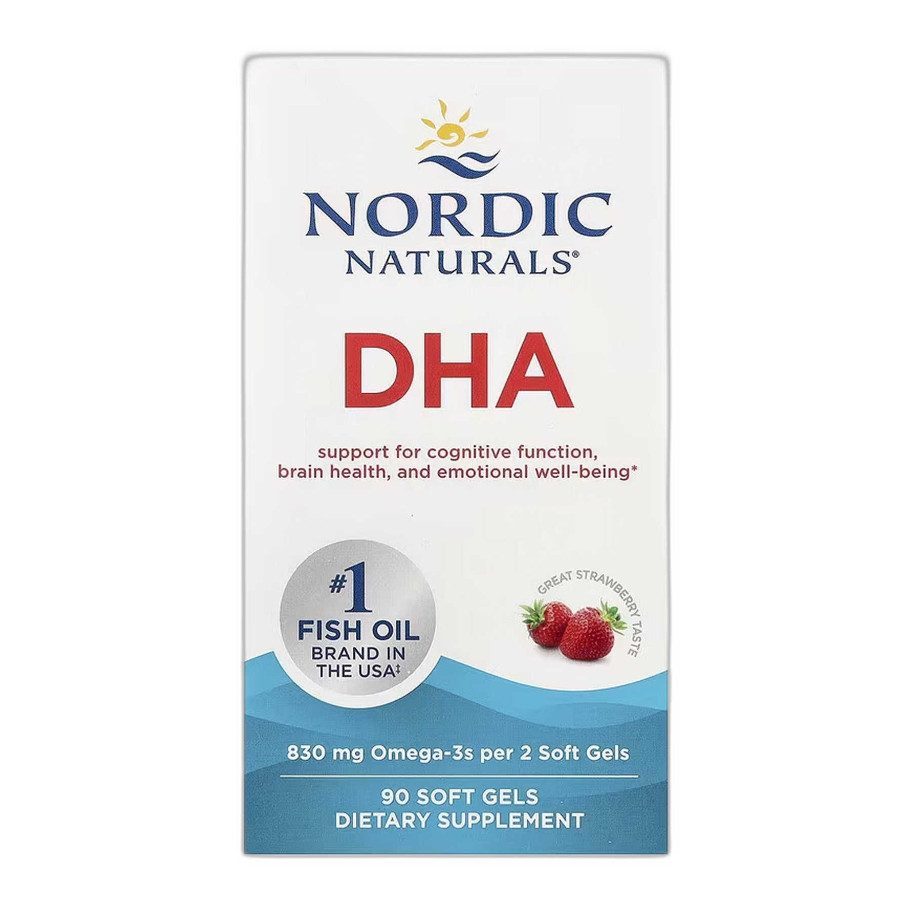 DHA - 90 капсул - Nordic Naturals