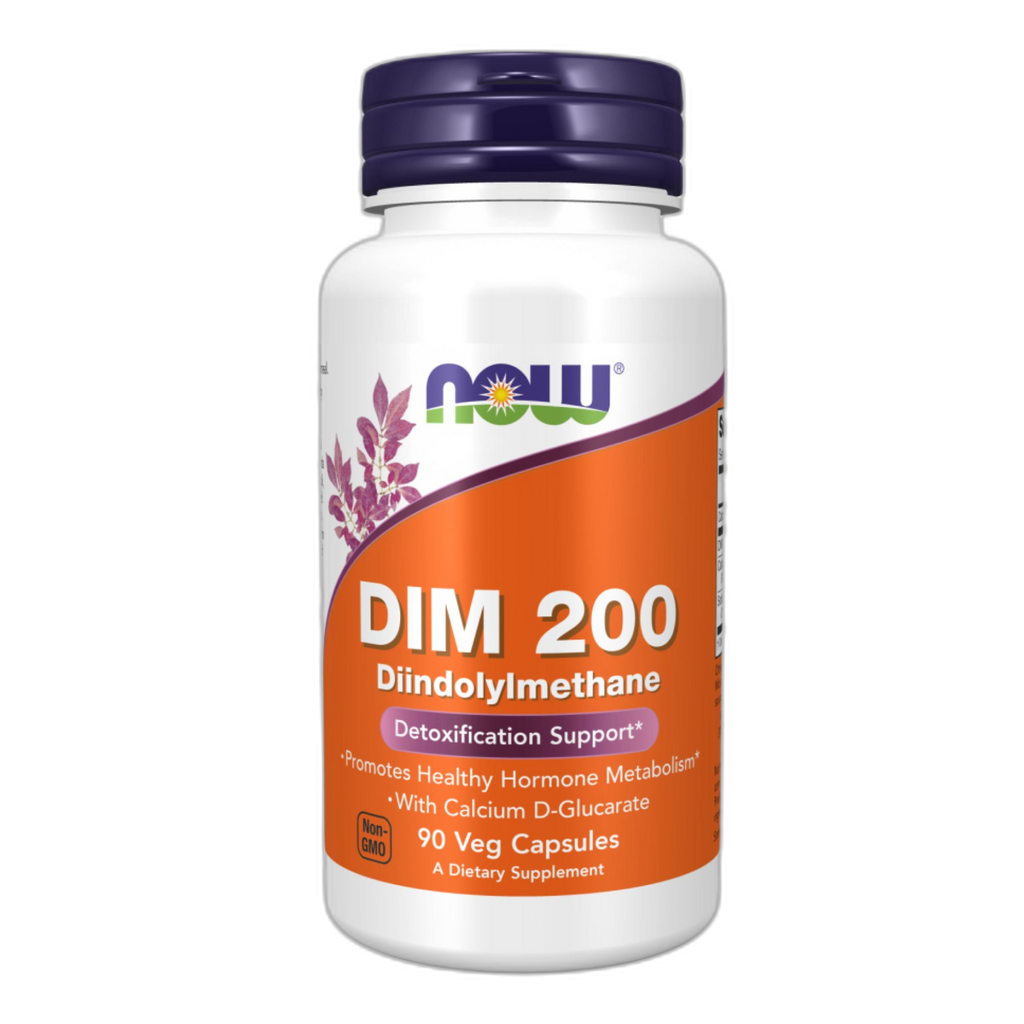 DIM 200 w/Кальцій Д-Глукарате - 90 капсул - Now Foods