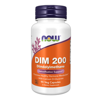 DIM 200 w/Кальцій Д-Глукарате - Now Foods