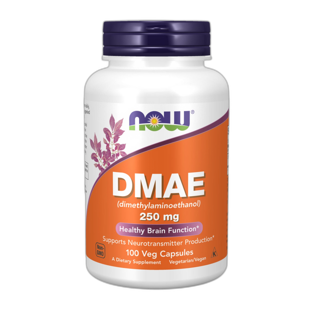DMAE 250 мг - 100 капсул - Now Foods