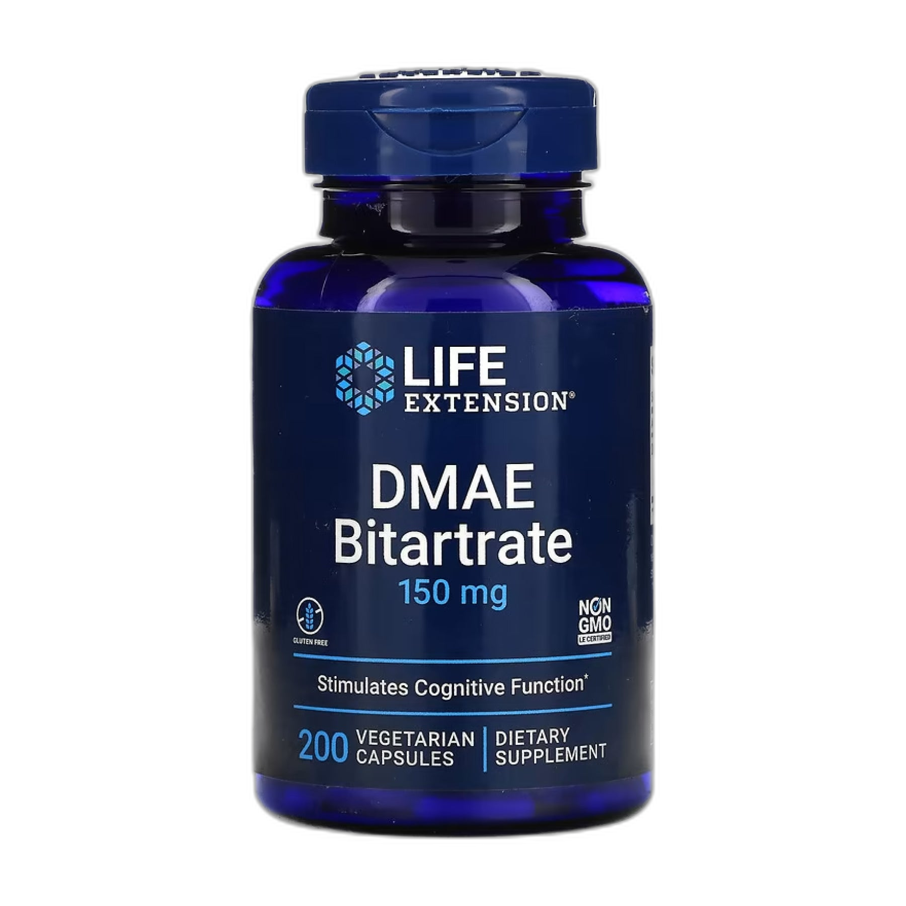 DMAE Bitartrate 150 мг - 200 капсул - Life Extension