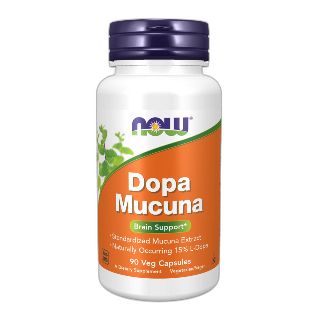 Dopa Mucuna - 90 капсул - Now Foods
