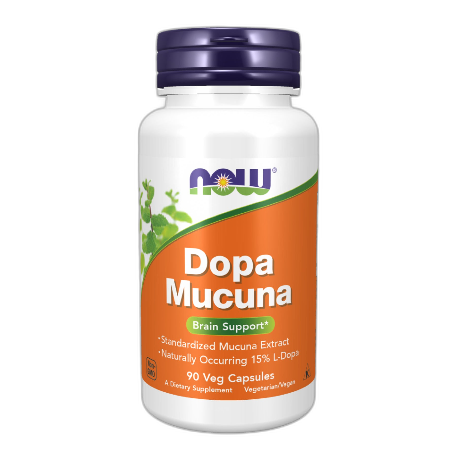 Dopa Mucuna - 90 капсул - Now Foods