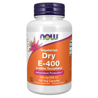 DRY E-400 - 100 капсул - Now Foods
