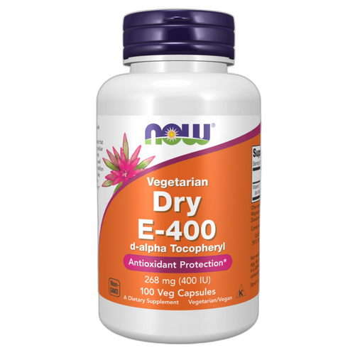 DRY E-400 - 100 капсул - Now Foods