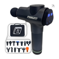 Масажний пістолет EasyFit UltraGun — преміум перкусійний масажер, 13 насадок