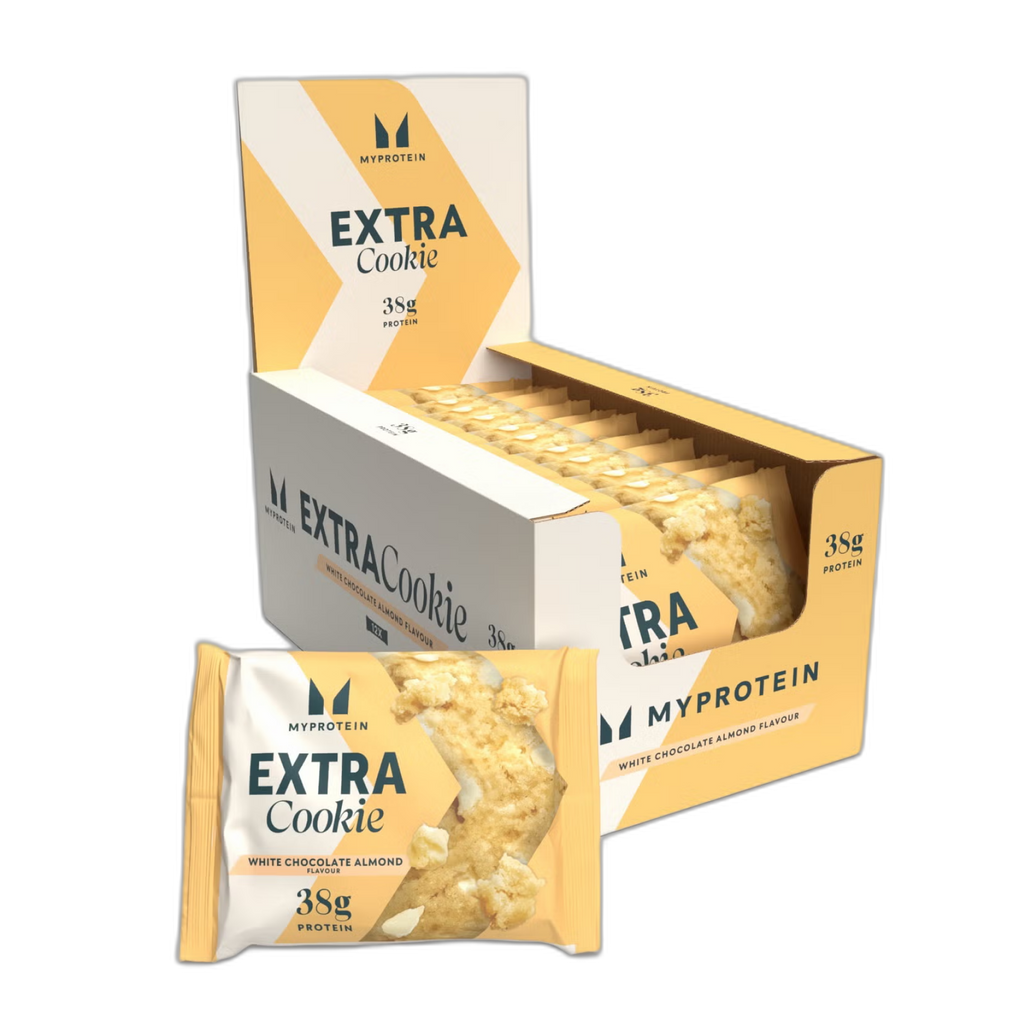 Extra Cookie White Chocolate Almond - 12x75 г - Myprotein