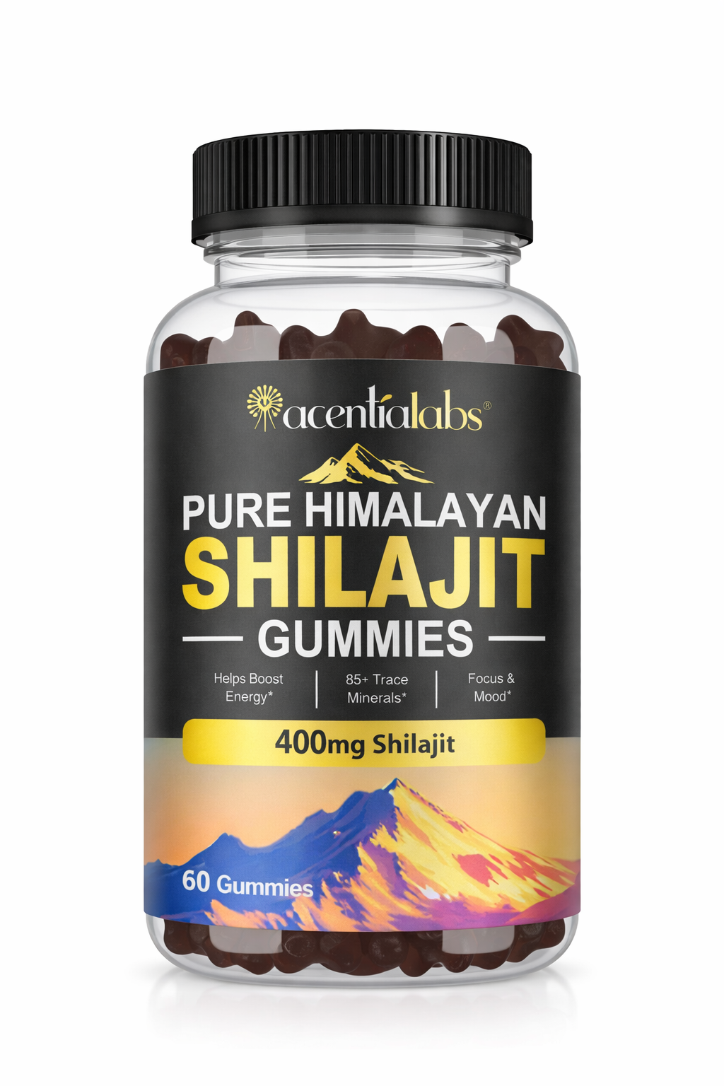 Чистий гімалайський шиладжит Gummies (60 штук)