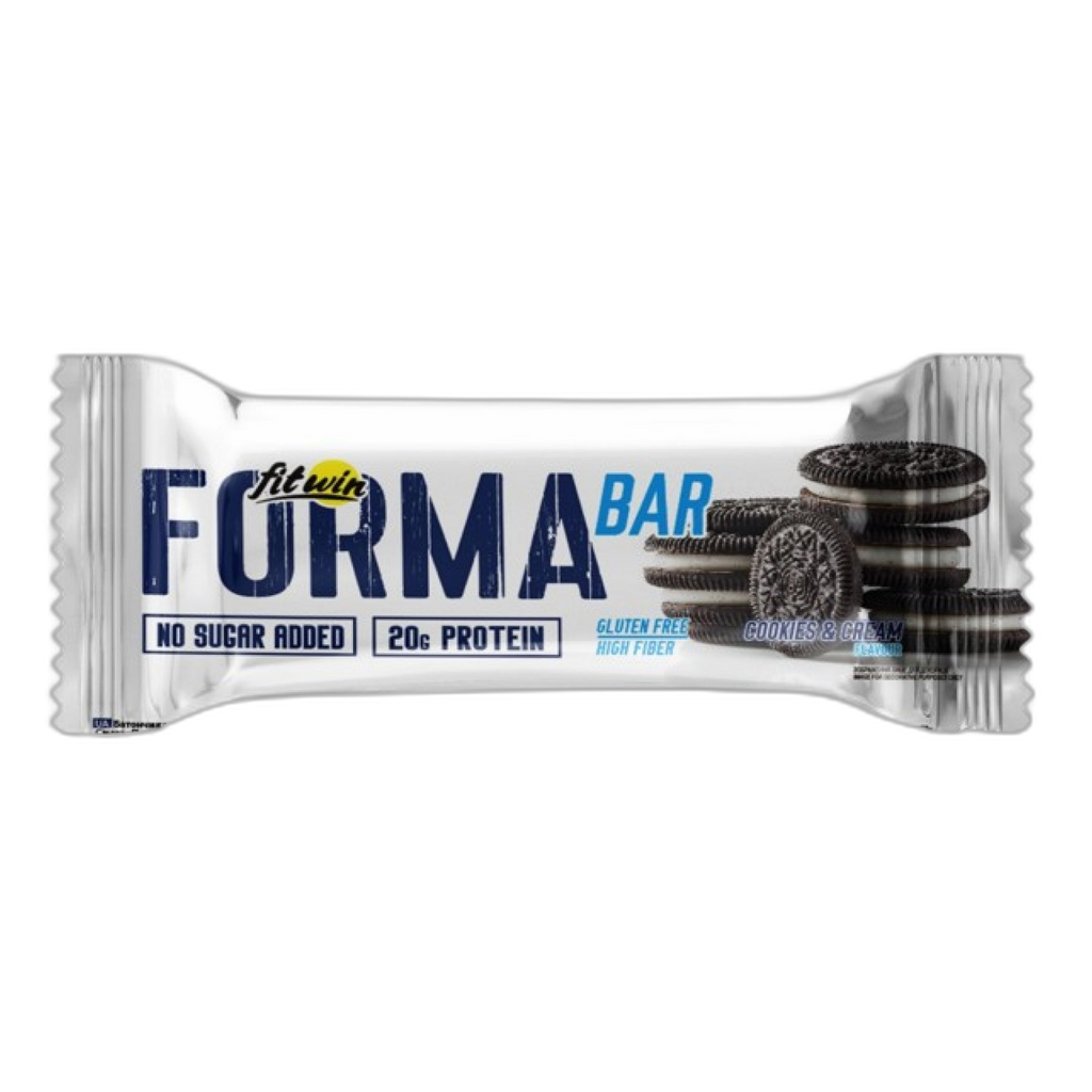 FitWin Forma Bar Протеїновий батончик Cookies and Cream 60 г - 12 штук - FitWin — фото 2