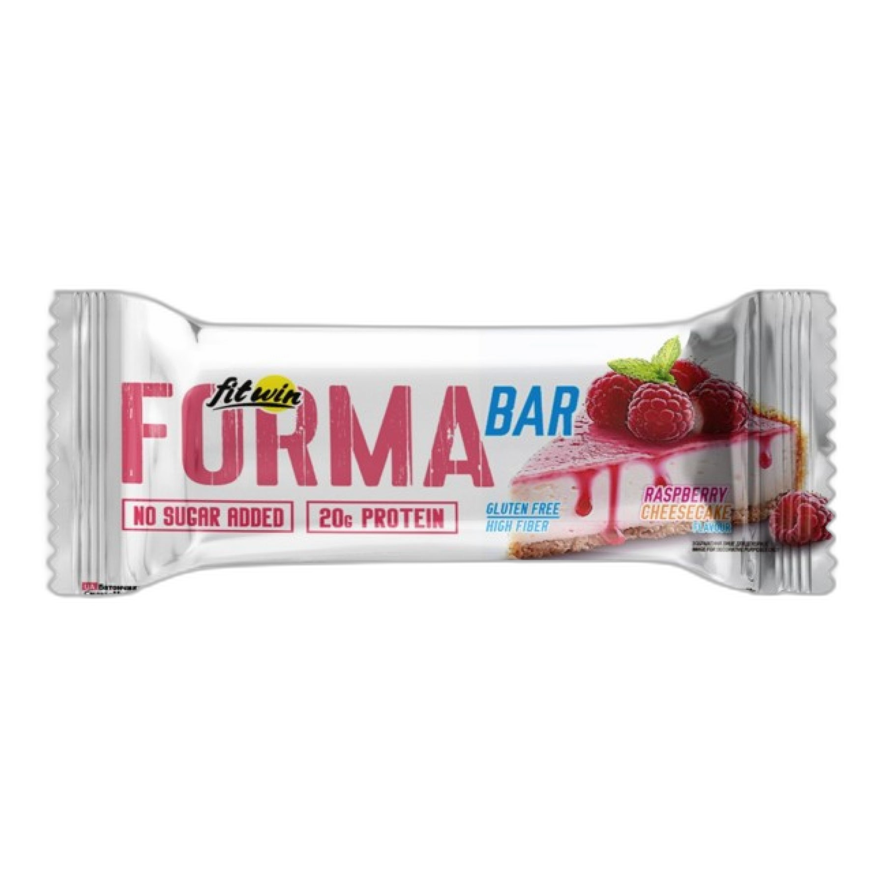 FitWin Forma Bar Протеїновий батончик Малина-чізкейк 60 г - 12 штук - FitWin — фото 2