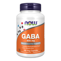 GABA 500 мг - 100 капсул - Now Foods