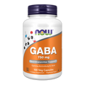 GABA 750 мг - 100 капсул - Now Foods