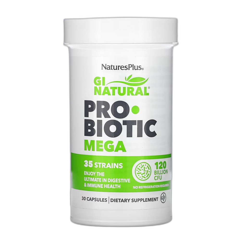 Gi натуральний Пробіотик Мега - 30 капсул - Nature's Plus