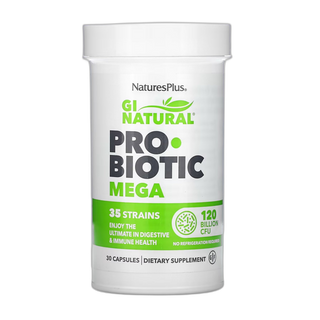 Gi натуральний Пробіотик Мега - 30 капсул - Nature's Plus