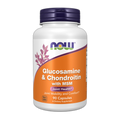 Glucosamine & Chondroitin with MSM - 90 vcaps - Now Foods