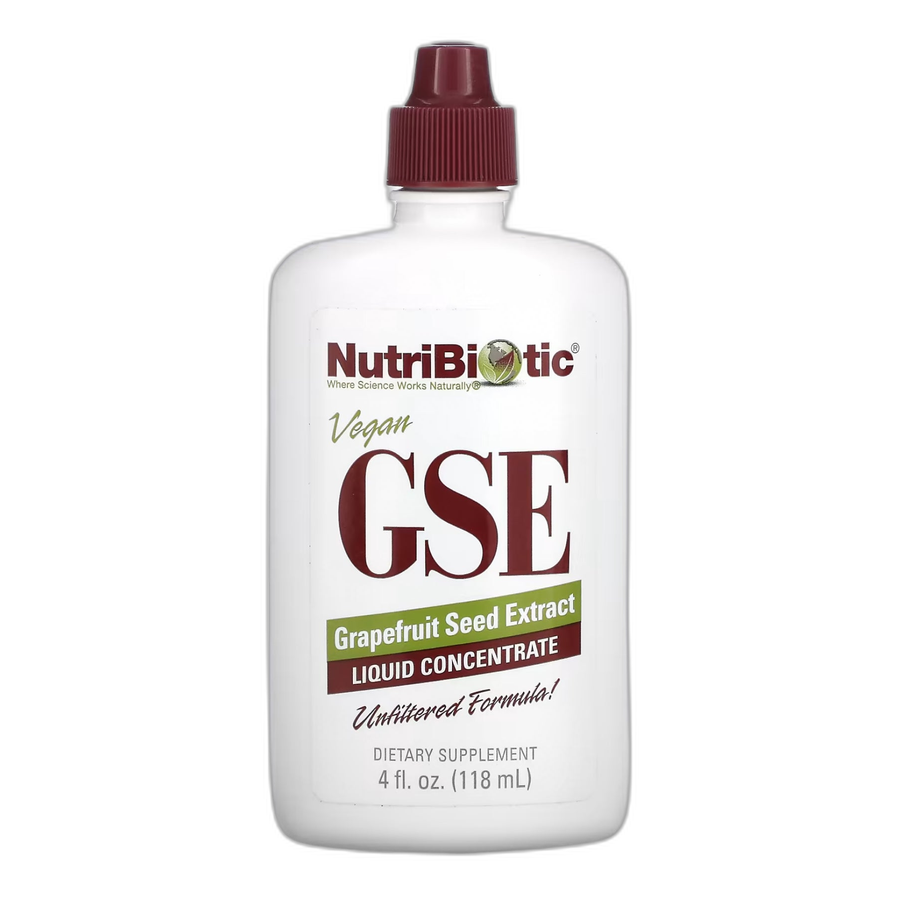 GSE рідкий концентрат екстракту грейпфрута - 118 мл - Nutribiotic
