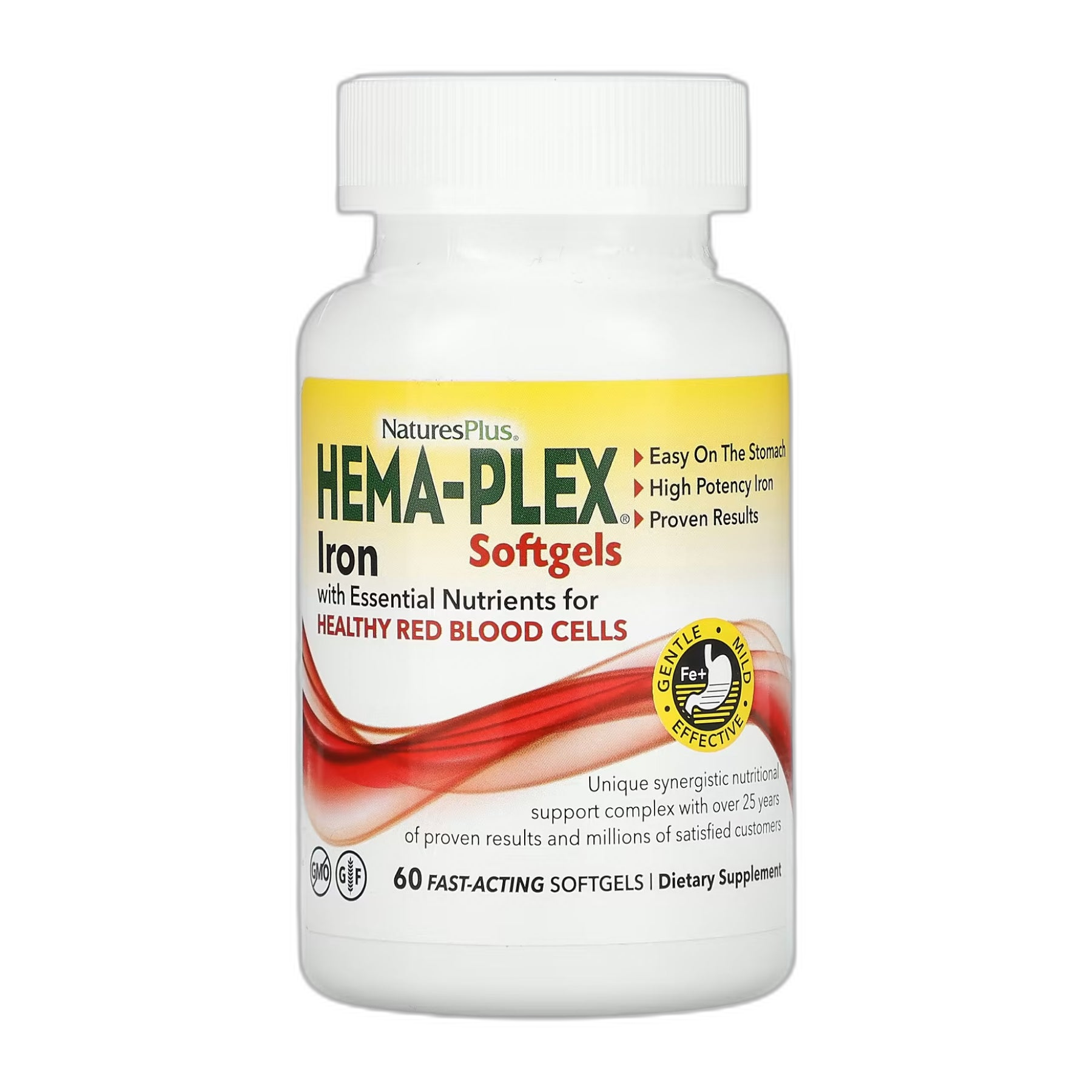 Гема-Плекс - 60 капсул - Nature's Plus