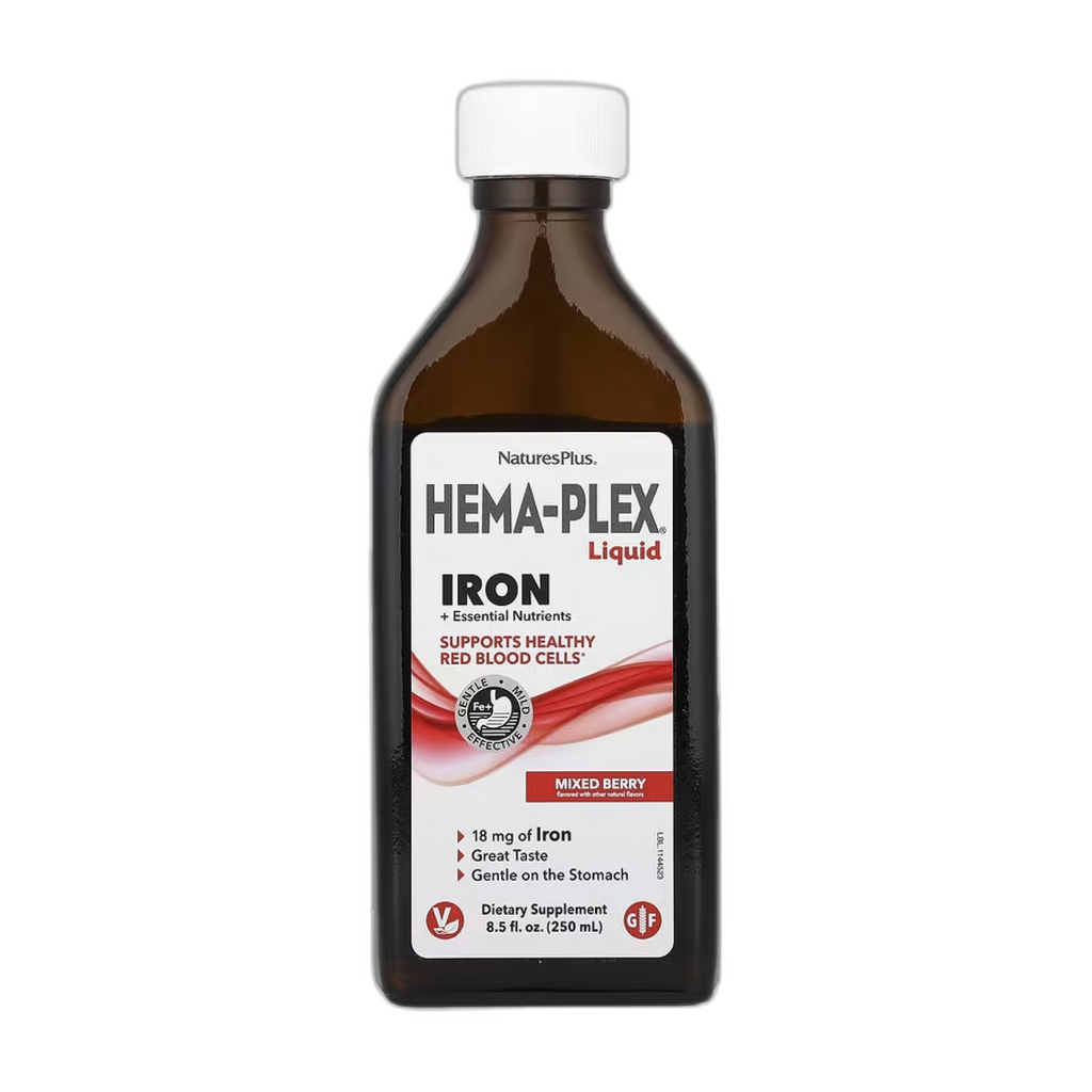Гема-Плекс® рідкий Залізо - 250 мл - Nature's Plus