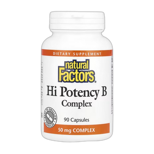 Hi Potency B-комплекс 50 мг - 90 капсул - Natural Factors