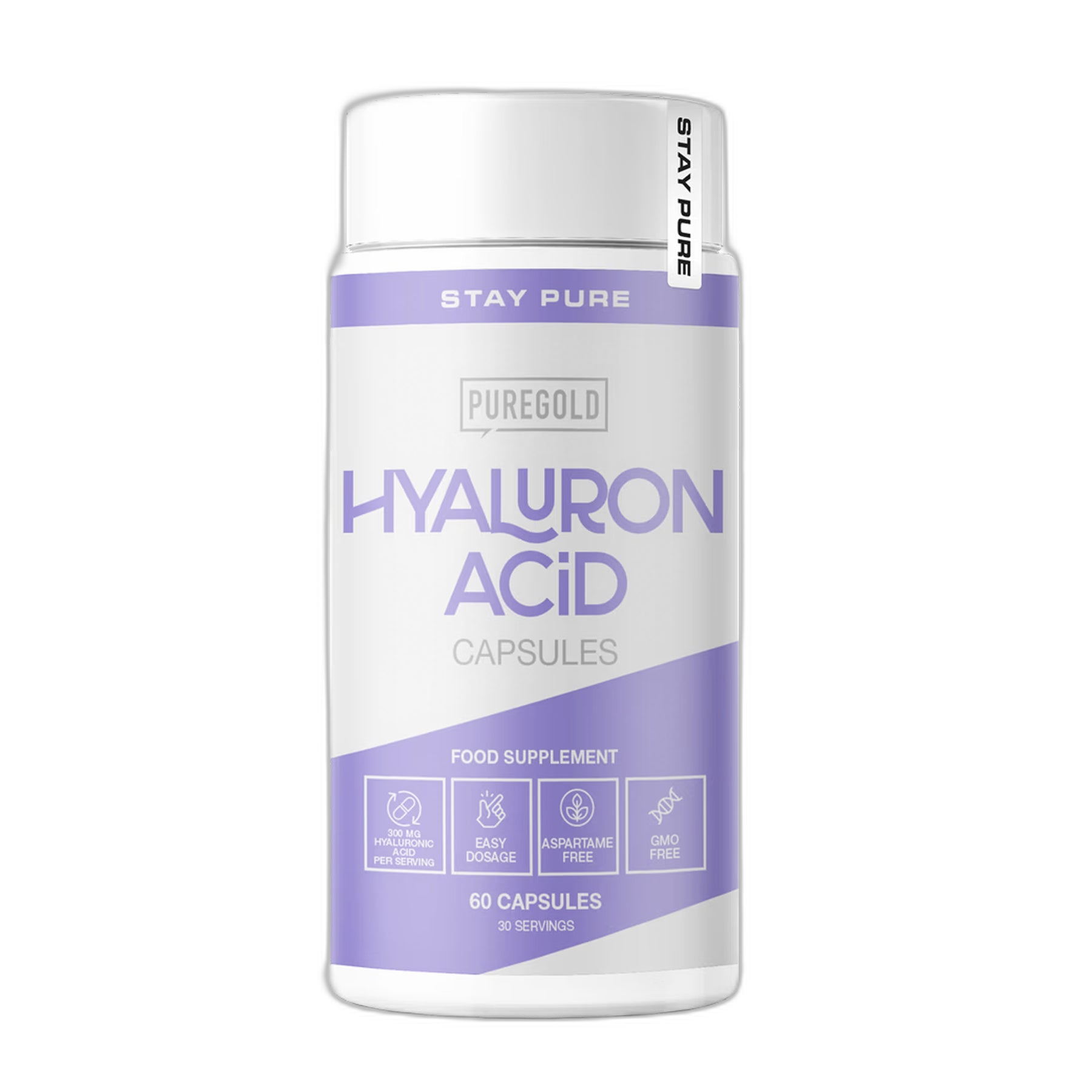 Hyaluron - 60 капсул - Pure Gold