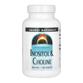 Інозитол та Холін 800 мг - 100 таблеток - Source Naturals