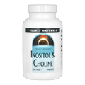 Інозитол та Холін 800 мг - 50 таблеток - Source Naturals