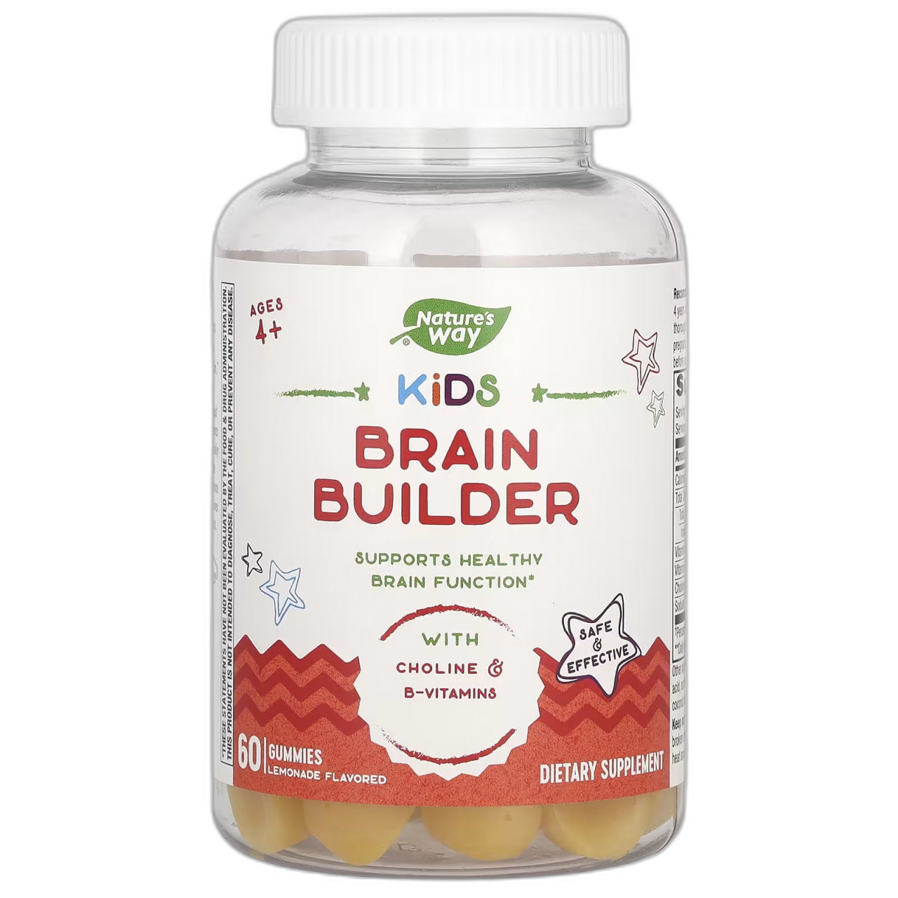 Kids Мозок Builder Gummy - 60 шт - Nature's Way