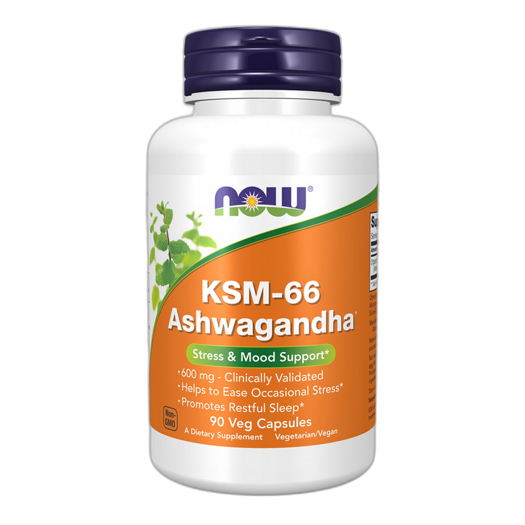 KSM-66 Ашваганда® - 90 капсул - Now Foods