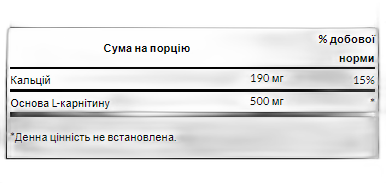 L-карнітин 500 мг - 100 капсул - Swanson