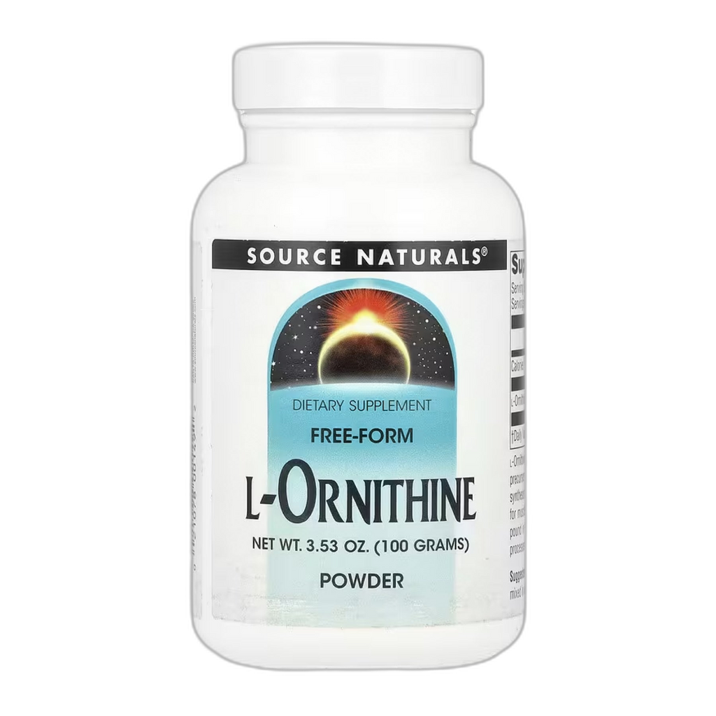 L-орнітин - 100 г - Source Naturals