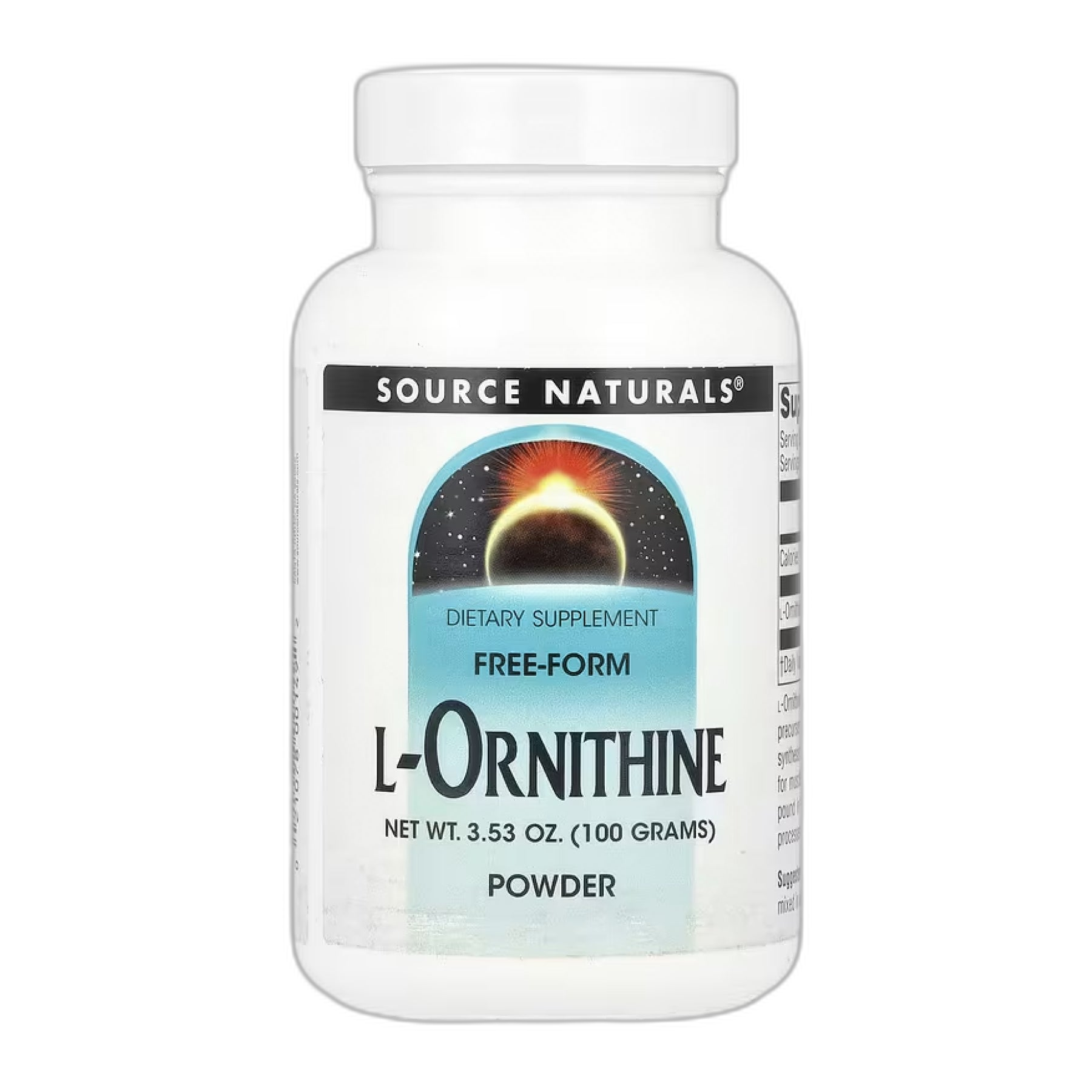 L-орнітин - 100 г - Source Naturals